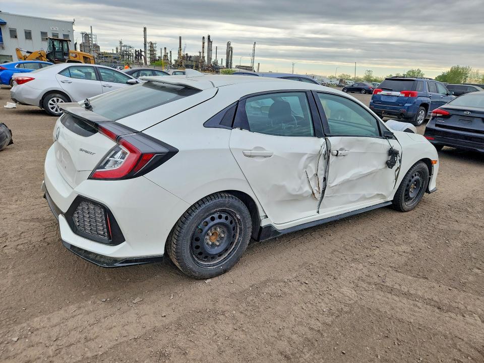 2017 Honda VIN SHHFK7H47HU309609 COPART salvage auction — SIDE, Qc - Gravement Accidente, sold $500 on 2026-07-28 (photo 3)