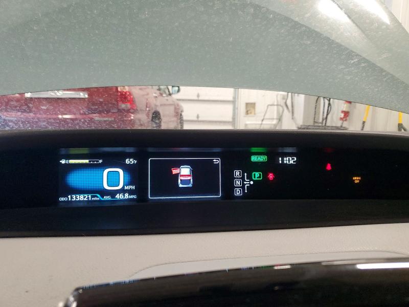 2016 Toyota Prius VIN JTDKARFU7G3024079 COPART salvage auction — REAR END, MN - CERT OF TITLE-SALVAGE, sold $5,000 on 2026-07-07 (photo 9)