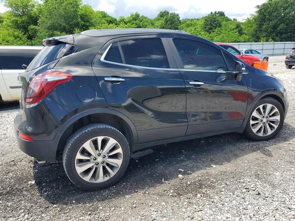 2018 Buick Encore VIN KL4CJASB2JB507674 COPART salvage auction — FRONT END, Ar - Cert Of Title-Salvage, sold $1,100 on 2026-07-08 (photo 3)