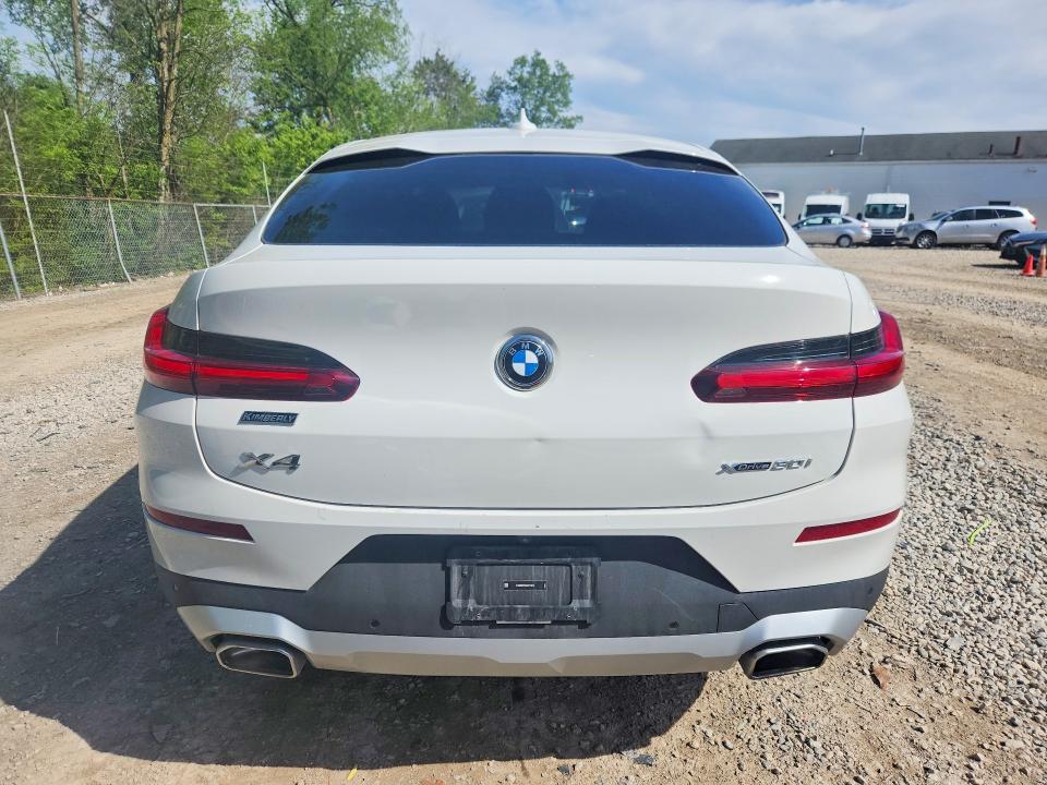 2025 BMW X4 VIN 5UX33DT05S9Y19316 COPART salvage auction — FRONT END, Oh - Cert Of Title-Salvage, sold $24,100 on 2026-07-08 (photo 6)