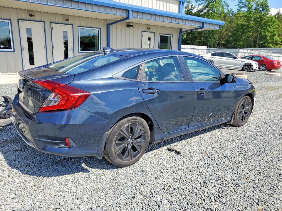 2019 Honda VIN 19XFC1F32KE206228 COPART salvage auction — FRONT END, Nc - Salvage Certificate Of Title, sold $2,550 on 2026-07-02 (photo 3)