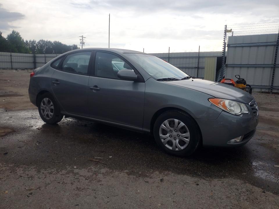 2010 Hyundai Elantra VIN KMHDU4AD6AU167399 COPART salvage auction — SIDE, Sc - Cert Of Title-Salvage, sold $725 on 2026-07-06 (photo 4)