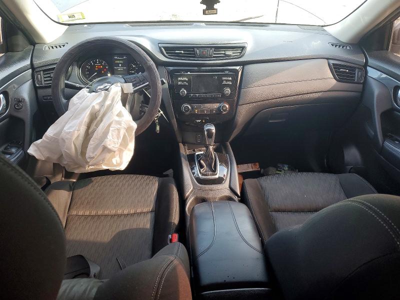 2017 Nissan Rogue VIN KNMAT2MV3HP503294 COPART salvage auction — FRONT END, Nj - Cert Of Title-Salvage, sold $1,325 on 2026-07-24 (photo 8)
