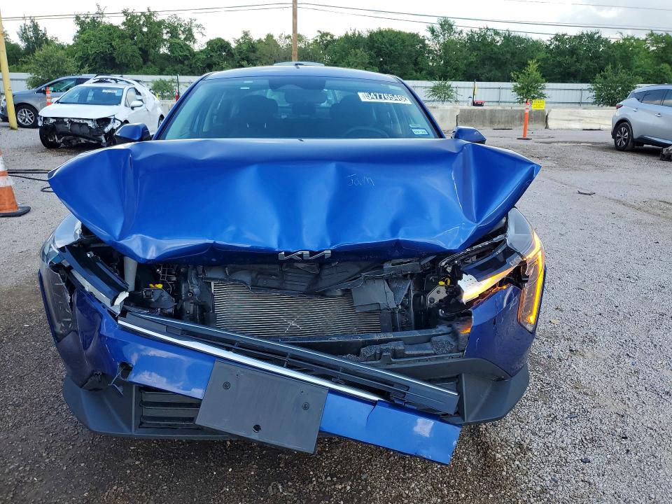 2025 Kia K4 VIN 3KPFT4DE9SE034284 COPART salvage auction — FRONT END, Tx - Nonrepairable Title, sold $6,200 on 2026-07-06 (photo 5)