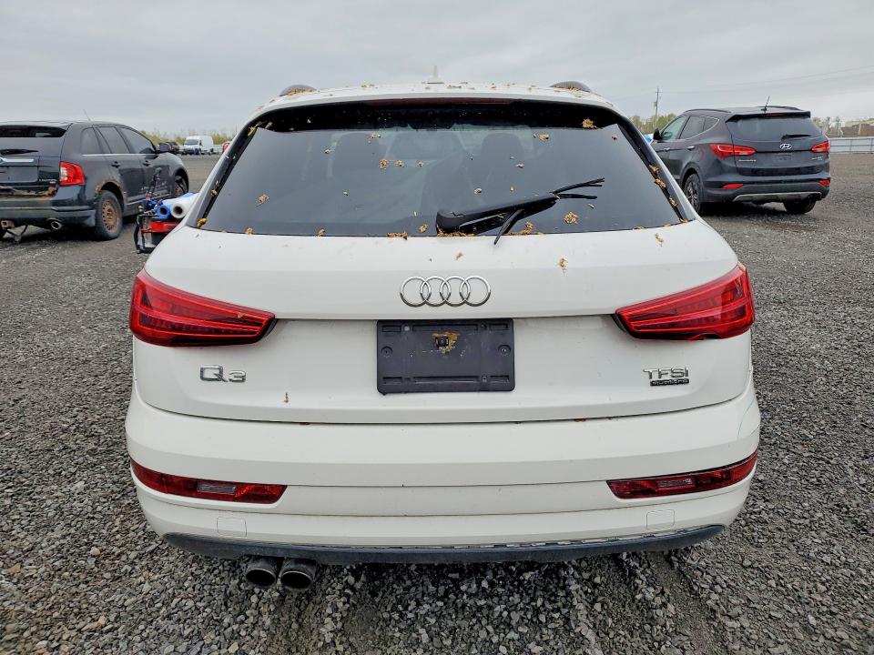 2017 Audi Q3 VIN WA1ECCFS8HR014060 COPART salvage auction — FRONT END, QC - GRAVEMENT ACCIDENTE, sold $3,250 on 2026-07-02 (photo 6)