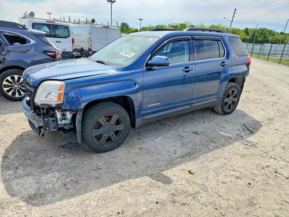 2016 Gmc Terrain VIN 2GKFLNE3XG6121271 COPART salvage auction — FRONT END, In - Certificate Of Title (P), sold $650 on 2026-07-09 (photo 1)