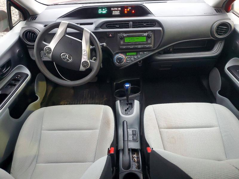 2013 Toyota Prius VIN JTDKDTB36D1551930 COPART salvage auction — FRONT END, Tn - Salvage Certificate, sold $1,000 on 2026-07-02 (photo 8)