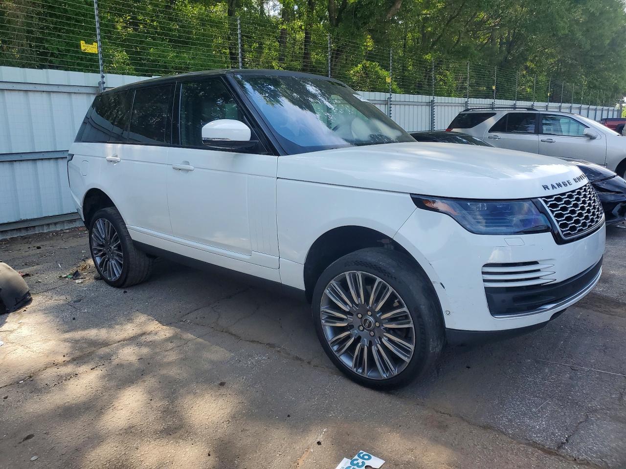2018 Land Rover Range Rover VIN SALGS2SV5JA385685 COPART salvage auction — Normal Wear, GA - CERT OF TITLE-MANUFCTR BUYBACK (P), sold $12,800 on 2026-06-30 (photo 4)