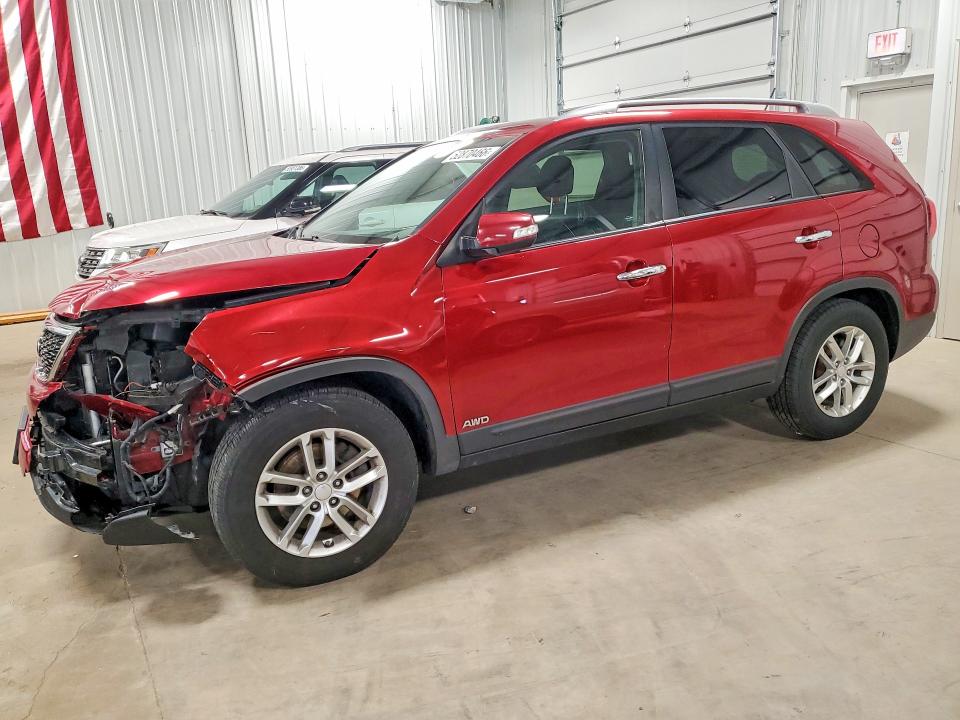 2014 Kia Sorento VIN 5XYKTCA62EG544683 — COPART salvage auction photo
