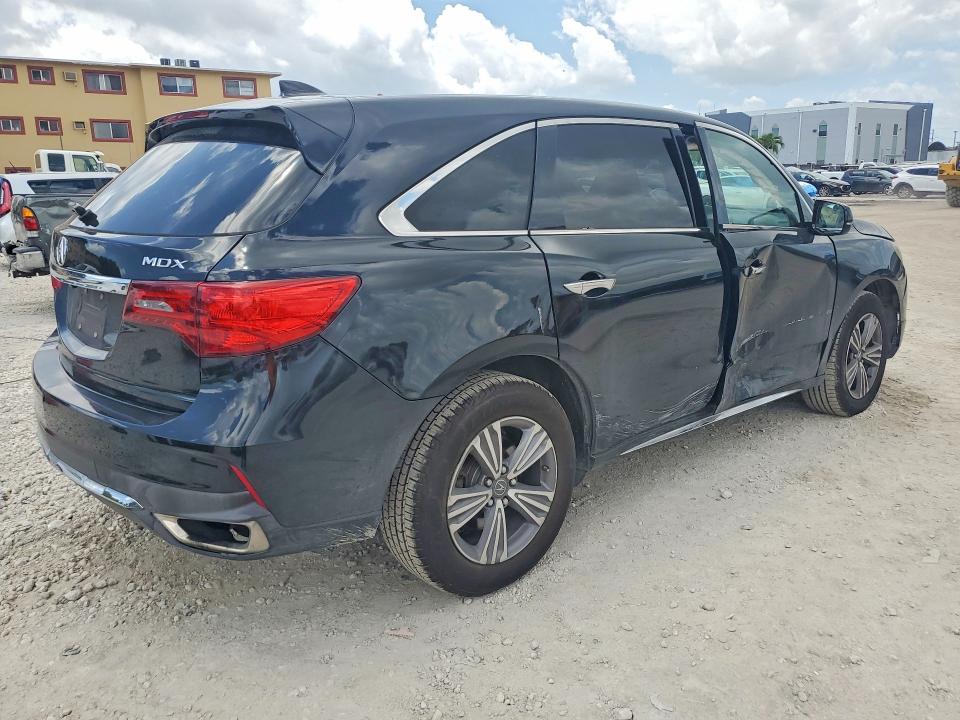 2019 Acura Mdx VIN 5J8YD3H34KL011304 COPART salvage auction — SIDE, FL - CERT OF TITLE SLVG REBUILDABLE, sold $7,000 on 2026-08-25 (photo 3)