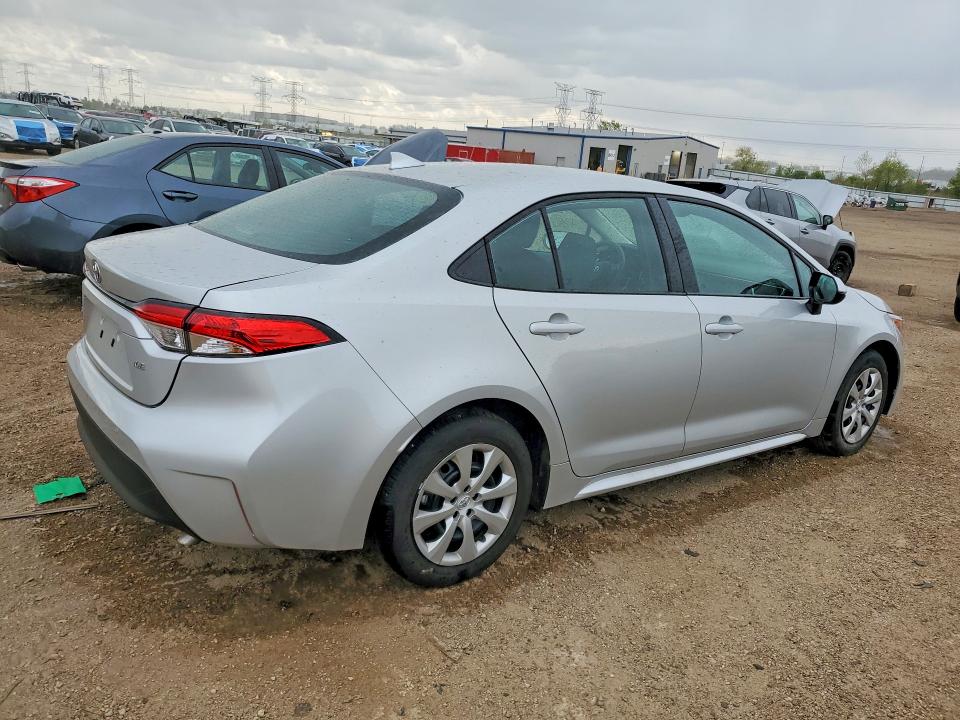 2026 Toyota Corolla VIN 5YFB4MDE7TP400545 COPART salvage auction — WATER/FLOOD, Il - Salvage Cert-Flood, sold $8,000 on 2026-07-07 (photo 3)