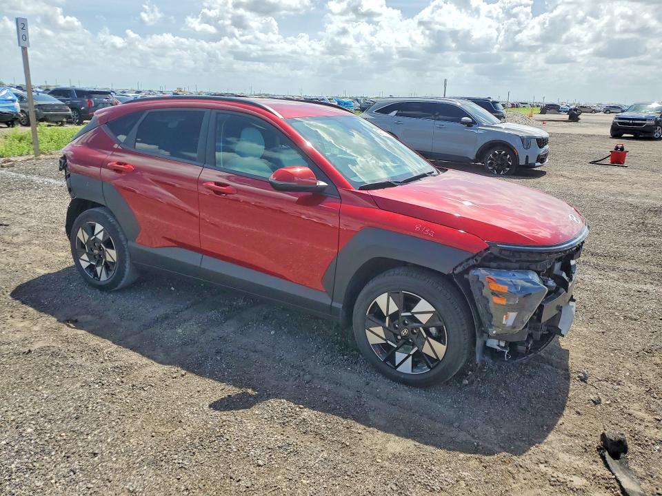 2025 Hyundai Kona VIN KM8HB3AB3SU315767 COPART salvage auction — FRONT END, Fl - Certificate Of Destruction, sold $7,000 on 2026-07-13 (photo 4)
