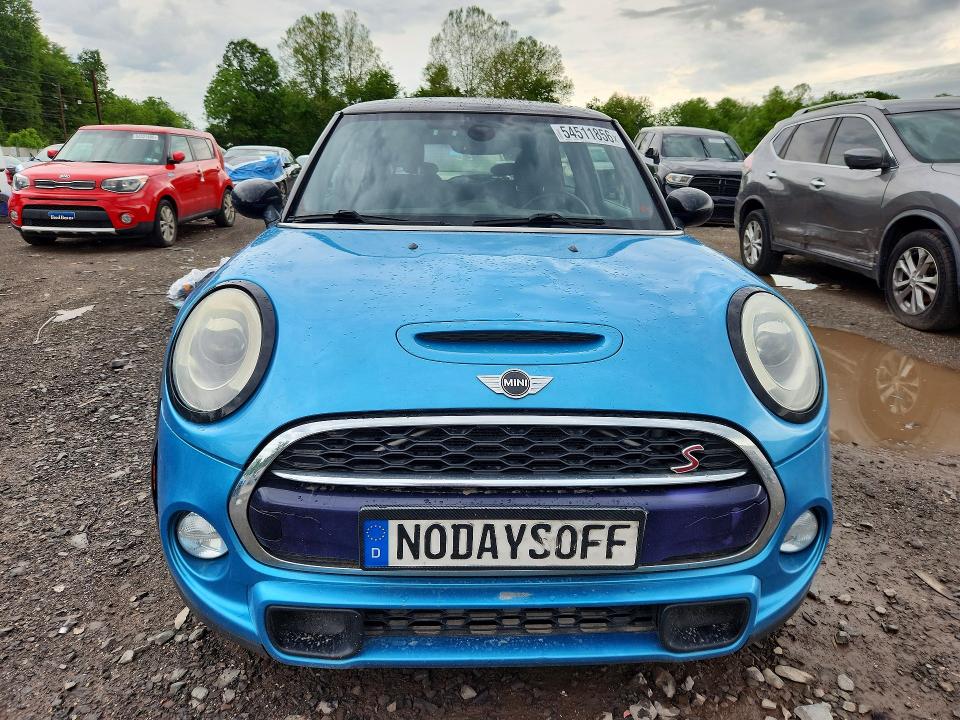 2015 Mini Cooper VIN WMWXP7C50F2A60643 COPART salvage auction — FRONT END, Pa - Certificate Of Salvage, sold $650 on 2026-08-03 (photo 5)
