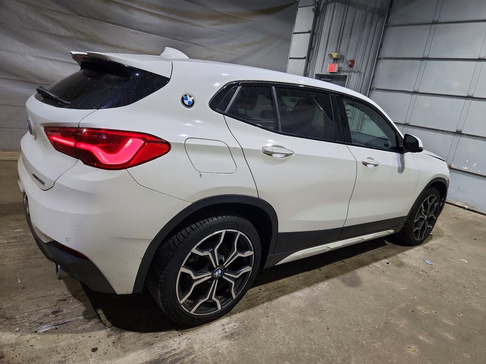 2018 BMW X2 VIN WBXYJ5C30JEF78807 COPART salvage auction — FRONT END, Nh - Cert Of Title-Salvage, sold $4,300 on 2026-07-07 (photo 3)