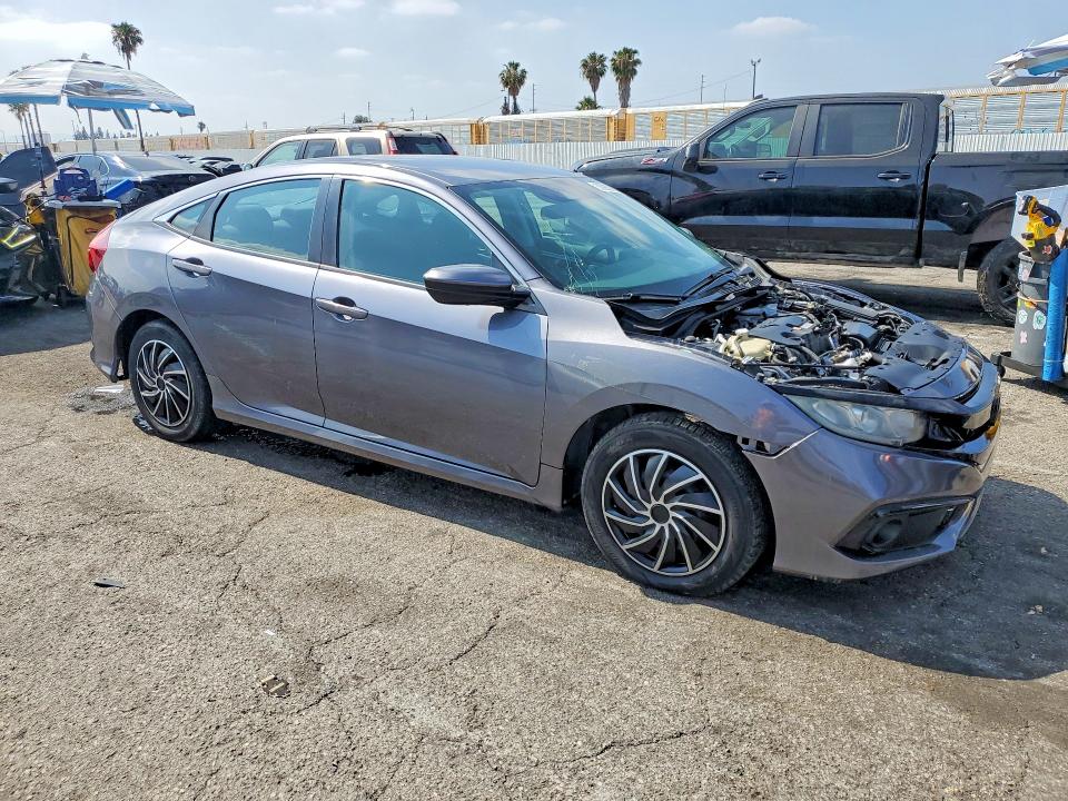 2020 Honda Civic VIN 2HGFC2F67LH534431 COPART salvage auction — FRONT END, Ca - Lien Papers-Salvage Or Ac, sold $2,950 on 2026-07-10 (photo 4)