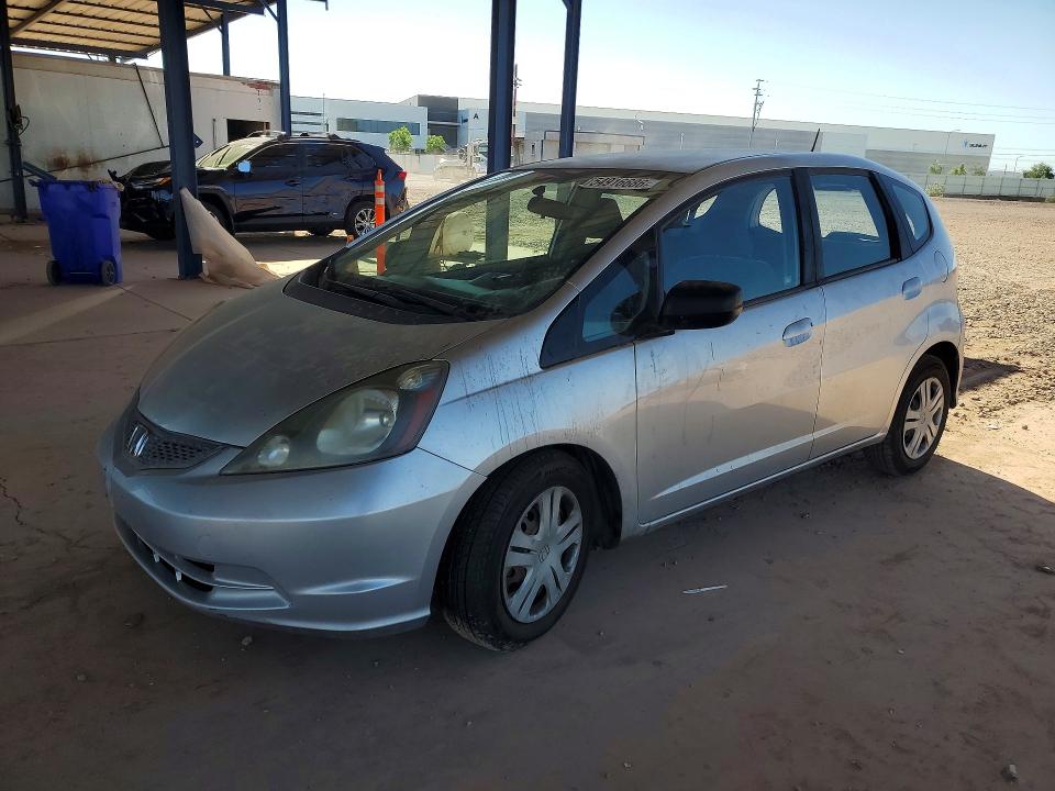 2011 Honda Fit VIN JHMGE8H37BC006987 COPART salvage auction — UNDERCARRIAGE, Az - Cert Of Title - Salvage, sold $1,800 on 2026-07-02 (photo 1)