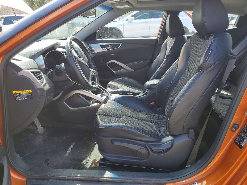 2012 Hyundai Veloster VIN KMHTC6AD8CU072632 COPART salvage auction — SIDE, On - Permit No Brand - Unfit, sold $1,250 on 2026-07-07 (photo 7)