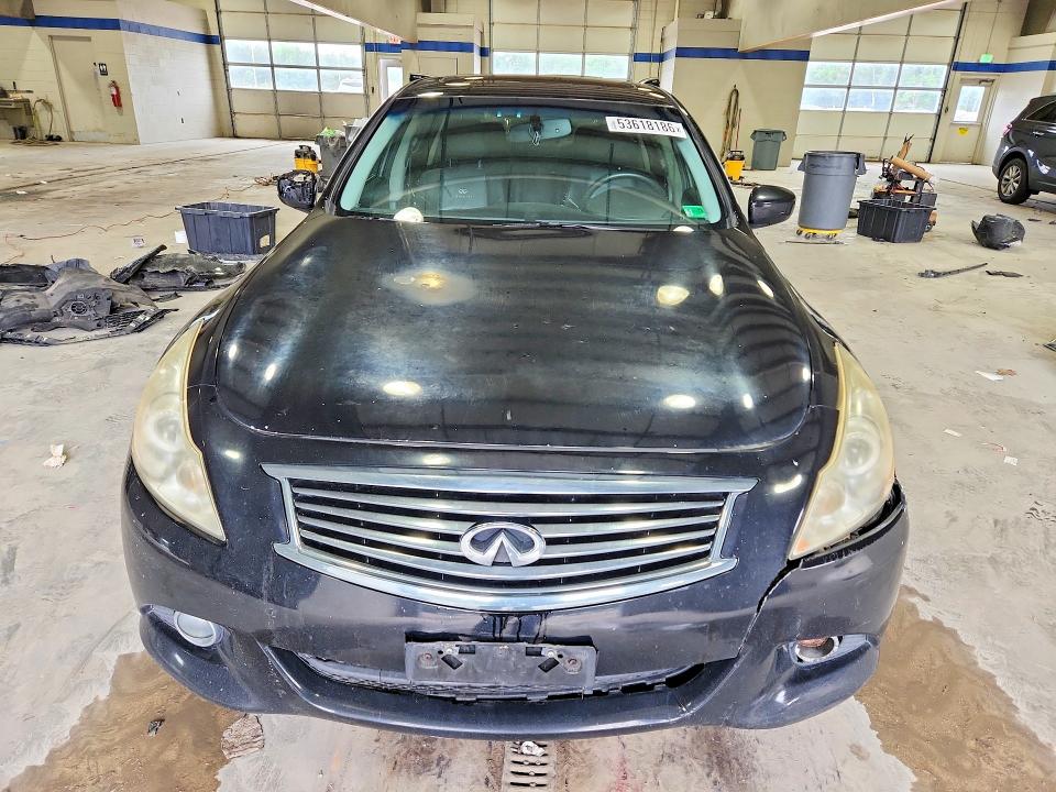 2012 Infiniti VIN JN1DV6AR2CM860291 COPART salvage auction — FRONT END, Mt - Certificate Of Title, sold $450 on 2026-07-24 (photo 5)