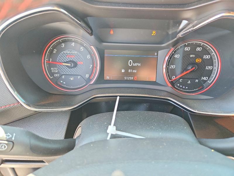 2023 Chevrolet Trailblazer VIN KL79MTSL7PB050720 COPART salvage auction — HAIL, Tx - Certificate Of Title, sold $500 on 2026-07-21 (photo 9)