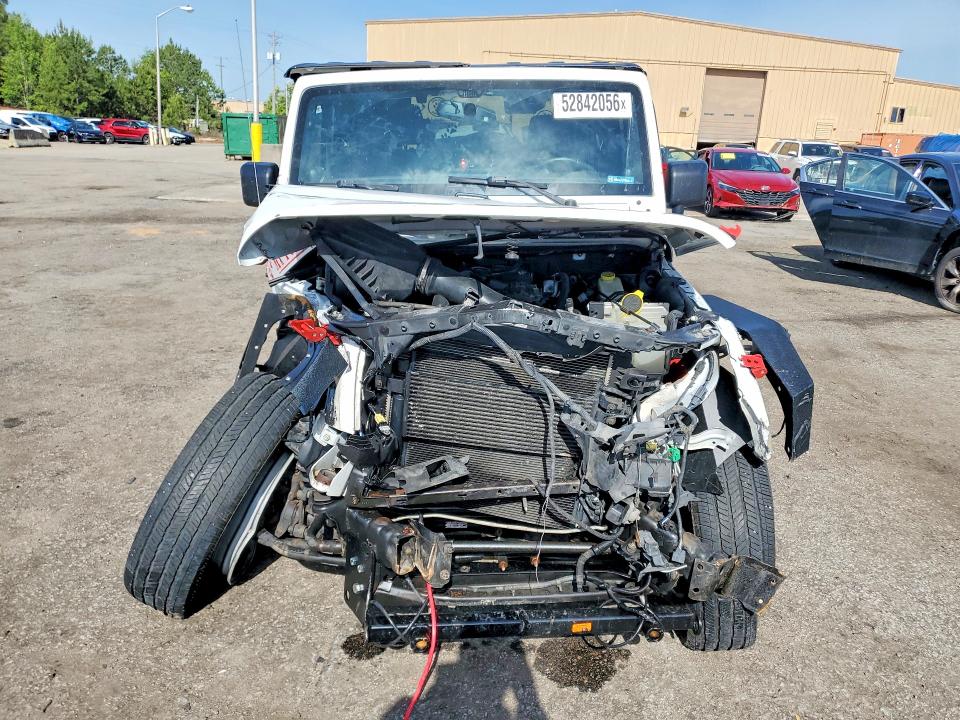 2013 Jeep VIN 1C4AJWAG9DL607678 COPART salvage auction — FRONT END, Sc - Cert Of Title-Salvage, sold $2,100 on 2026-07-06 (photo 5)