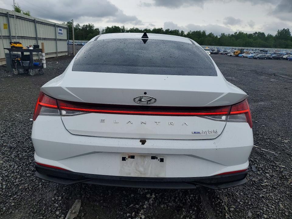 2023 Hyundai Elantra VIN KMHLM4AJ5PU055168 COPART salvage auction — FRONT END, NJ - CERT OF TITLE-SALVAGE, sold $3,850 on 2026-07-24 (photo 6)