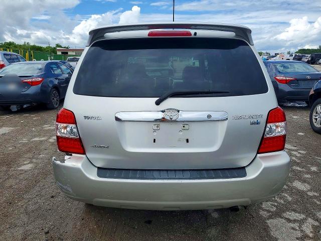 2006 Toyota Highlander VIN JTEEW21A060021653 COPART salvage auction — SIDE, In - Cert Of Title-Salvage Title, sold $800 on 2026-07-17 (photo 6)