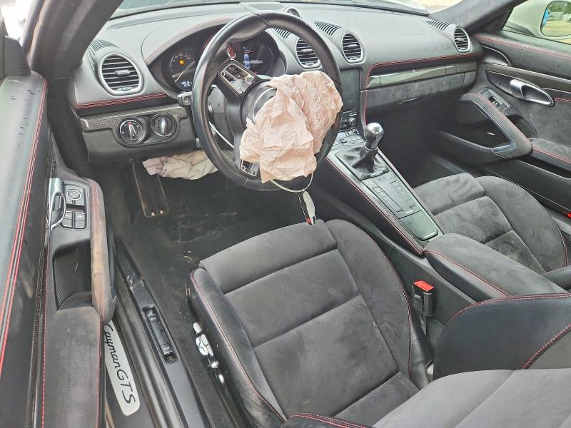 2018 Porsche Cayman VIN WP0AB2A8XJS278568 COPART salvage auction — FRONT END, Sc - Cert Of Title-Salvage, sold $20,100 on 2026-08-17 (photo 8)