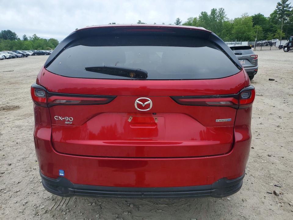 2024 Mazda Cx-90 VIN JM3KKBHA7R1158605 COPART salvage auction — FRONT END, Id - Salvage Certificate Of Title, sold $11,900 on 2026-07-23 (photo 6)
