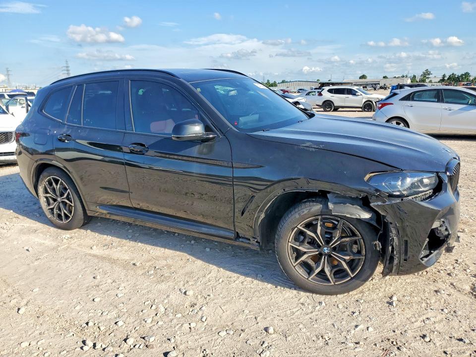 2023 BMW X3 VIN 5UX53DP00P9R61910 COPART salvage auction — FRONT END, Tx - Salvage Vehicle Title, sold $25,750 on 2026-07-14 (photo 4)