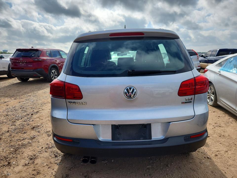 2016 Volkswagen VIN WVGBV7AX4GW607035 COPART salvage auction — FRONT END, Tx - Salvage Vehicle Title, sold $10 on 2026-07-16 (photo 6)