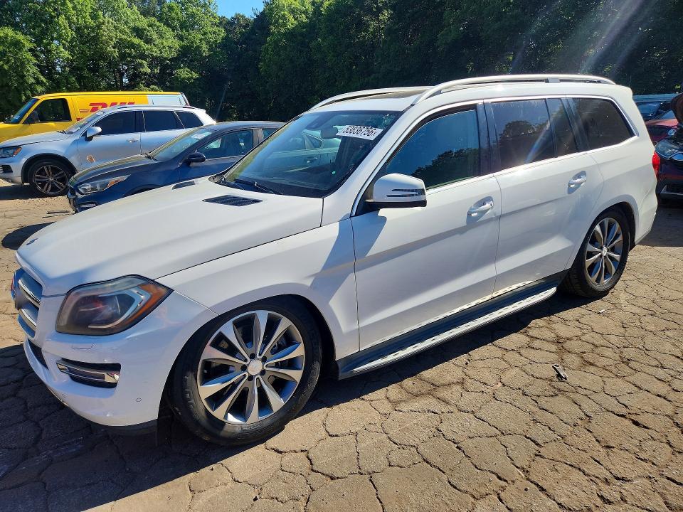 2014 Mercedes-benz Gl-class VIN 4JGDF7CE9EA287965 — COPART salvage auction photo