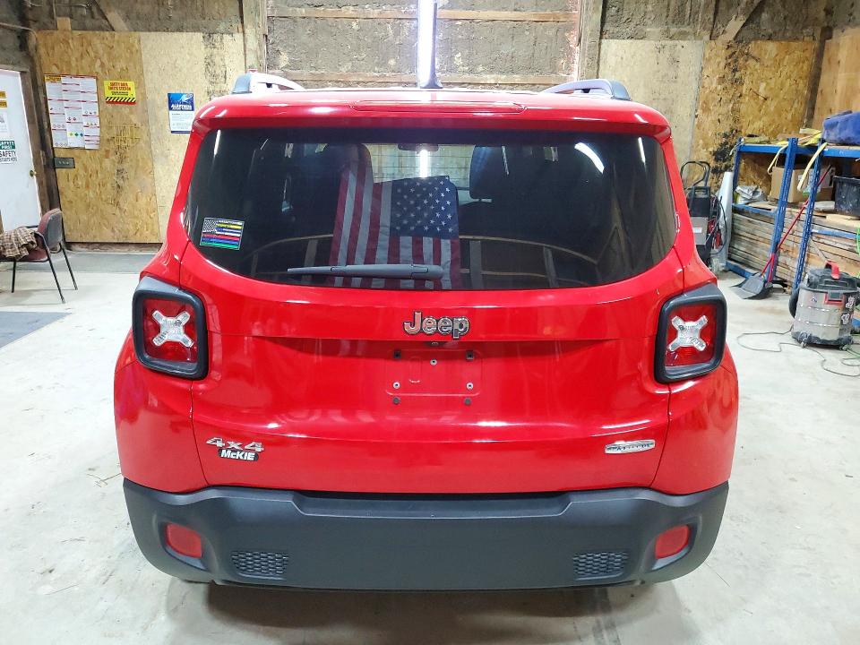 2017 Jeep Renegade VIN ZACCJBBB4HPF46410 COPART salvage auction — FRONT END, Mn - Cert Of Title-Salvage, sold $1,700 on 2026-07-14 (photo 6)