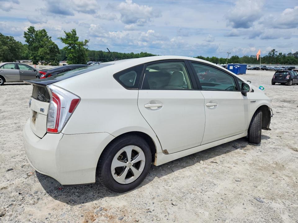 2012 Toyota Prius VIN JTDKN3DU1C1488253 COPART salvage auction — FRONT END, Ga - Cert Of Title-Salvage, sold $2,600 on 2026-07-13 (photo 3)