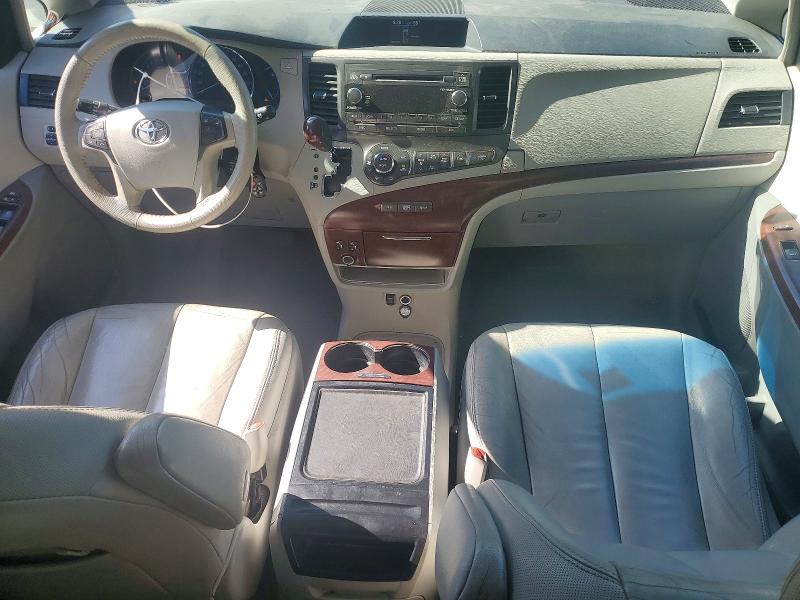2012 Toyota Sienna VIN 5TDYK3DC3CS275687 COPART salvage auction — REAR END, Or - Salvage Title Certificate, sold $950 on 2026-07-13 (photo 8)