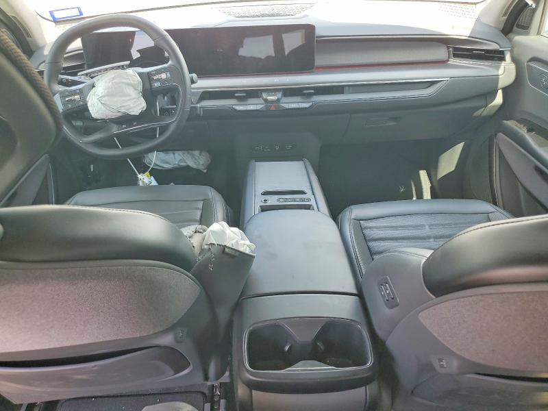 2025 Kia Ev9 VIN 5XYADFS56SG001039 COPART salvage auction — FRONT END, Tx - Salvage Vehicle Title, sold $17,400 on 2026-07-09 (photo 8)