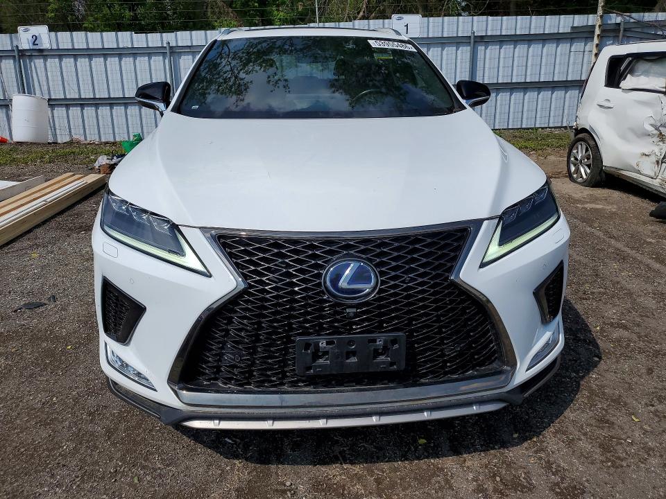 2020 Lexus Rx 450h VIN 2T2YGMDA2LC045133 COPART salvage auction — VANDALISM, On - Permit No Brand - Unfit, sold $27,000 on 2026-07-03 (photo 5)