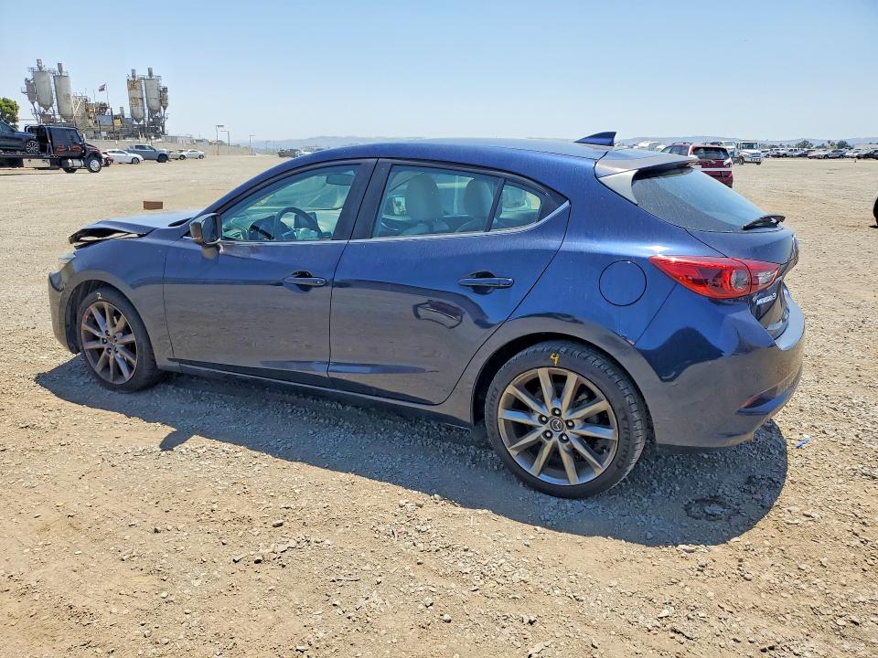 2018 Mazda VIN 3MZBN1M38JM273221 COPART salvage auction — FRONT END, Ca - Salvage Certificate, sold $150 on 2026-07-02 (photo 2)