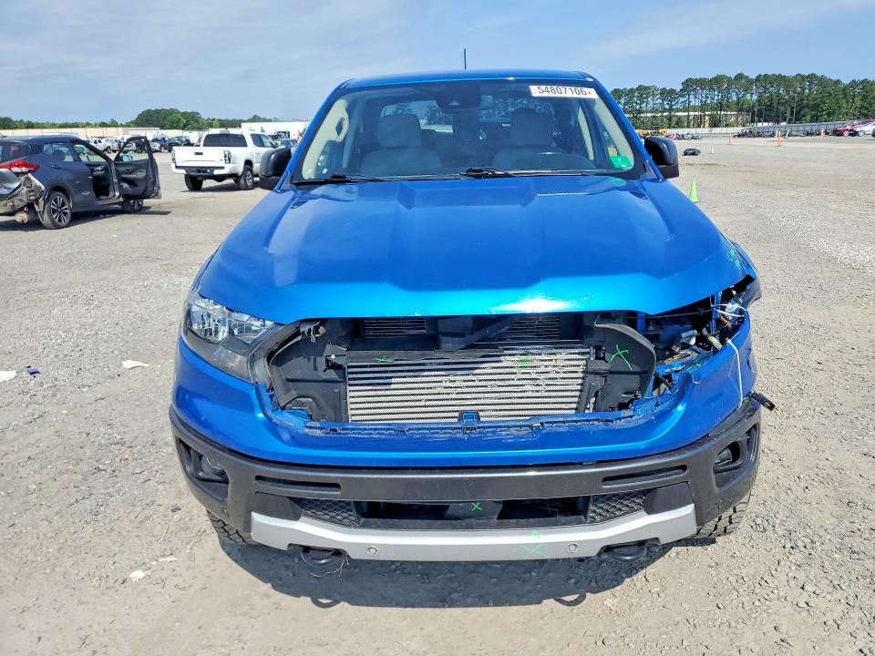 2021 Ford Ranger VIN 1FTER4EH7MLD57133 COPART salvage auction — FRONT END, Nc - Salvage Certificate Of Title, sold $7,700 on 2026-07-27 (photo 5)