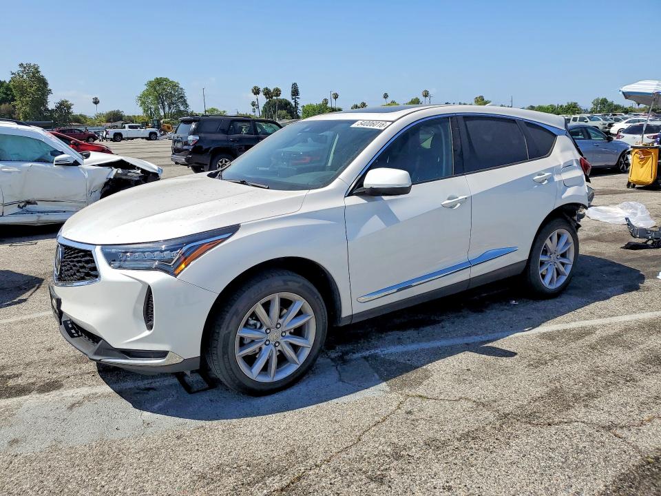 2024 Acura Rdx VIN 5J8TC2H34RL035605 COPART salvage auction — REAR END, Ca - Salvage Certificate, sold $7,300 on 2026-07-24 (photo 1)