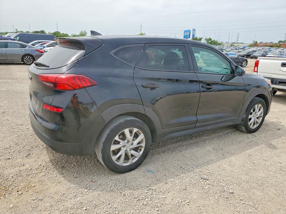 2019 Hyundai VIN KM8J23A49KU885887 COPART salvage auction — HAIL, Ia - Cert Of Title-Salvage Title, sold $1,900 on 2026-07-22 (photo 3)
