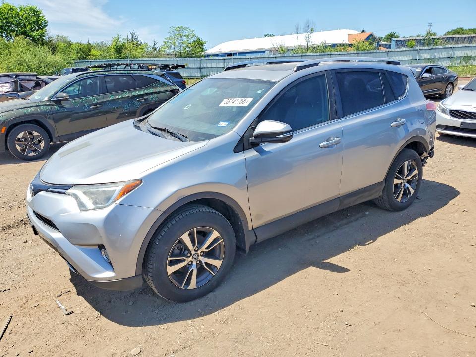2016 Toyota Rav 4 VIN 2T3WFREV3GW241834 COPART salvage auction — REAR END, OH - CERT OF TITLE-SALVAGE, sold $4,850 on 2026-07-02 (photo 1)