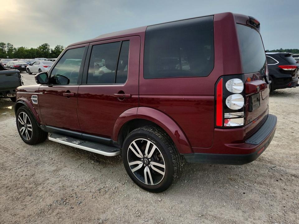 2016 Land rover Lr4 VIN SALAK2V63GA802272 COPART salvage auction — FRONT END, Tx - Salvage Vehicle Title, sold $4,650 on 2026-07-03 (photo 2)