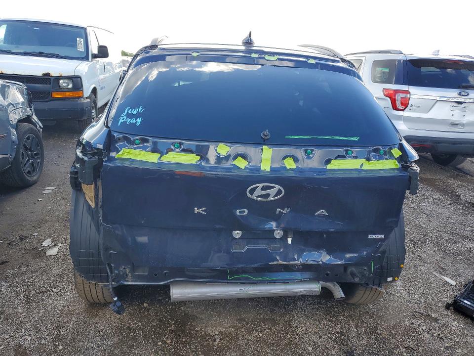 2025 Hyundai Kona VIN KM8HBCAB2SU263547 COPART salvage auction — FRONT END, Il - Salvage Certificate, sold $6,400 on 2026-07-02 (photo 6)