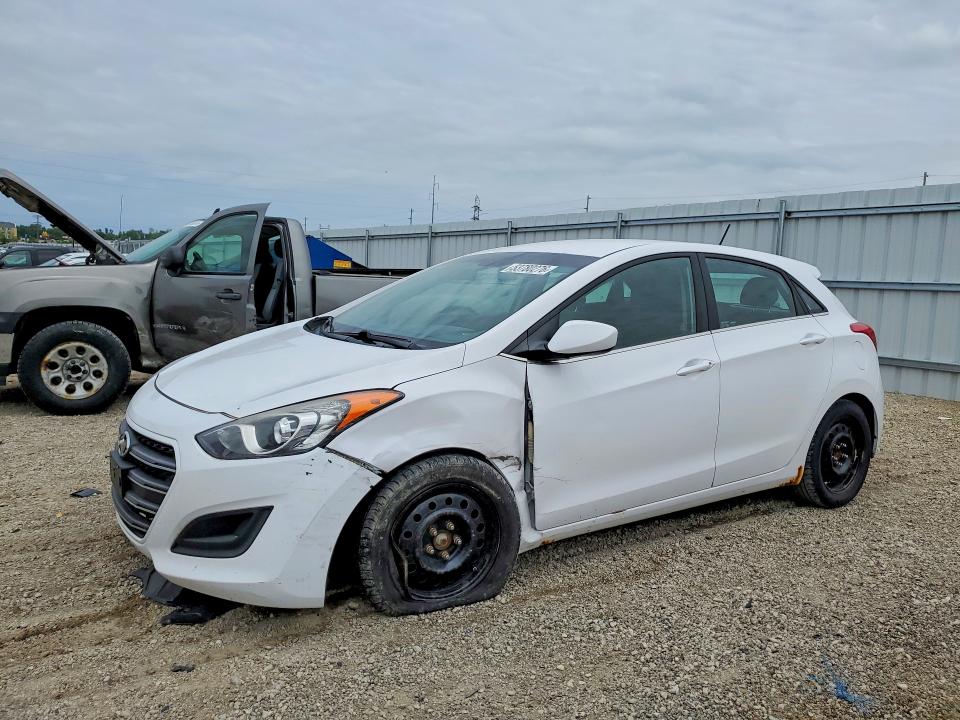 2016 Hyundai Elantra VIN KMHD35LH7GU285821 COPART salvage auction — FRONT END, Ia - Cert Of Title-Salvage Title, sold $450 on 2026-07-15 (photo 1)