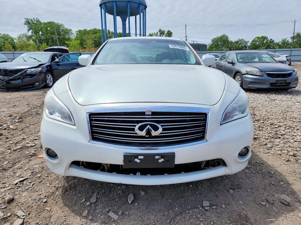 2013 Infiniti VIN JN1BY1AR5DM604214 COPART salvage auction — FRONT END, Wv - Salvage Certificate, sold $1,850 on 2026-07-29 (photo 5)