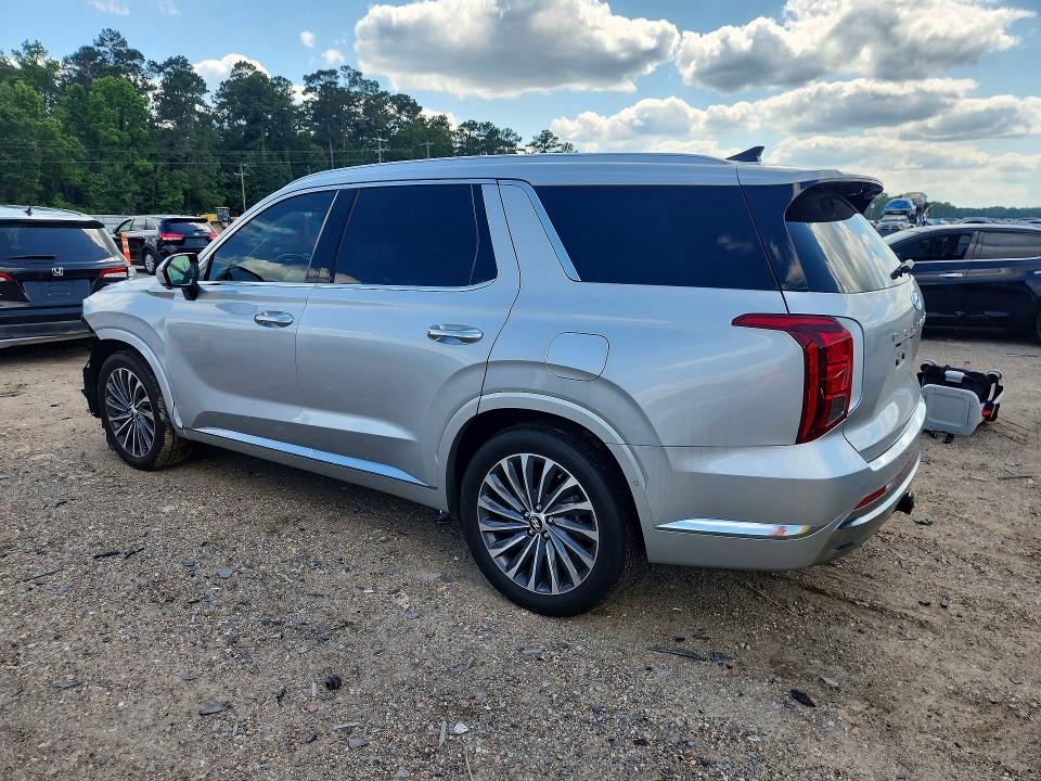 2024 Hyundai Palisade VIN KM8R7DGE8RU768290 COPART salvage auction — FRONT END, La - Cert Of Title-Salvage, sold $8,600 on 2026-07-17 (photo 2)