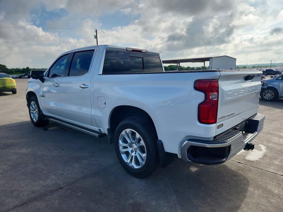 2024 Chevrolet Silverado VIN 1GCPAEED3RZ247932 COPART salvage auction — FRONT END, TX - SALVAGE VEHICLE TITLE (P), sold $21,000 on 2026-07-02 (photo 2)