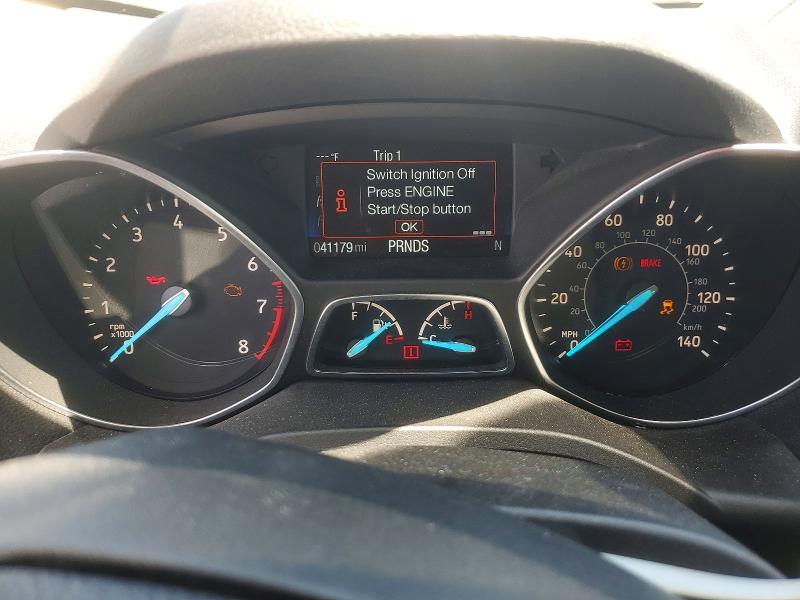 2019 Ford Escape VIN 1FMCU0J93KUA84613 COPART salvage auction — FRONT END, Il - Cert Of Title-Flood/Rebuilt, sold $2,450 on 2026-07-02 (photo 9)