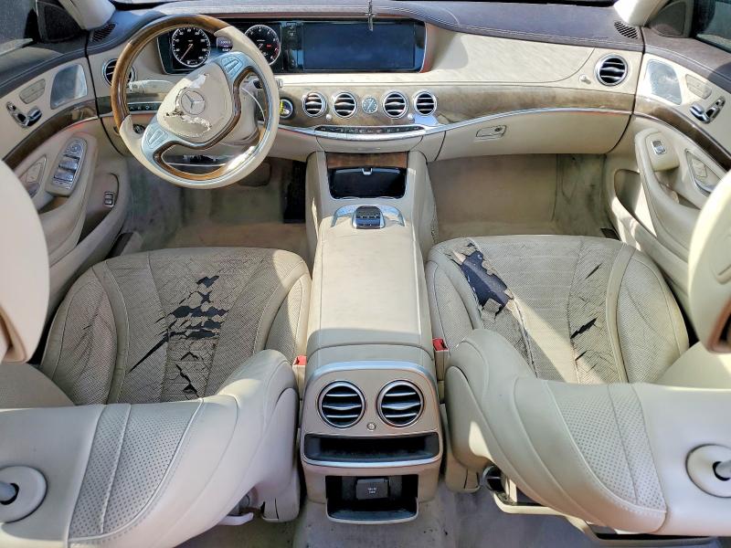 2015 Mercedes-benz S class VIN WDDUG8CB1FA116020 COPART salvage auction — MINOR DENT/SCRATCHES, Nv - Certificate Of Title, sold $5,900 on 2026-07-08 (photo 8)