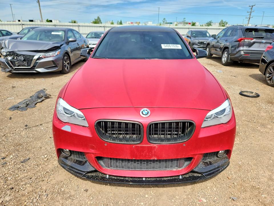 2011 BMW 5er VIN WBAFU9C5XBC786088 COPART salvage auction — SIDE, Il - Salvage Certificate, sold $1,550 on 2026-07-07 (photo 5)